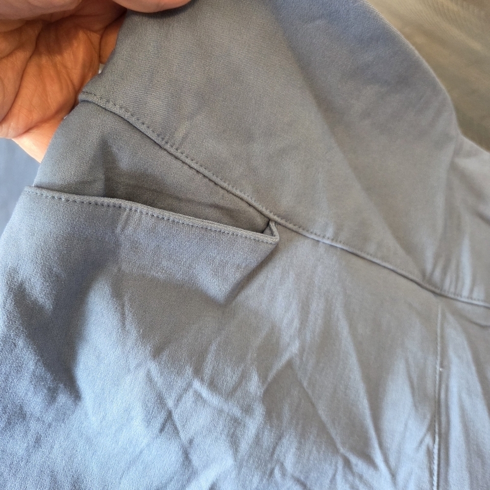 Walter Hagen Women's XL P11 Sculpt Pull-On Pants Mid Blue Golf Tennis Sports New - Picture 3 of 16